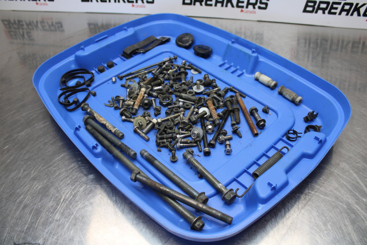 04 YAMAHA ROAD STAR XV1700A MOUNTING BOLTS HARDWARE MOTOR SCREWS BB155