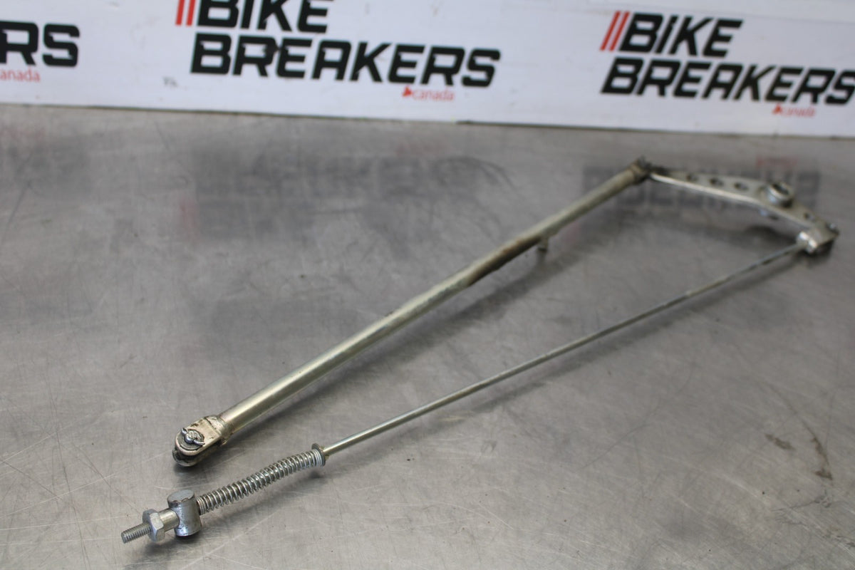 07 SUZUKI BOULEVARD M50 REAR BACK BRAKE LINK LINKAGE LINE BB897