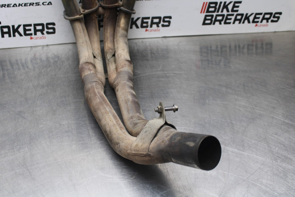 08-09 YAMAHA YZF R6S EXHAUST HEADER PIPES MANIFOLD BB796
