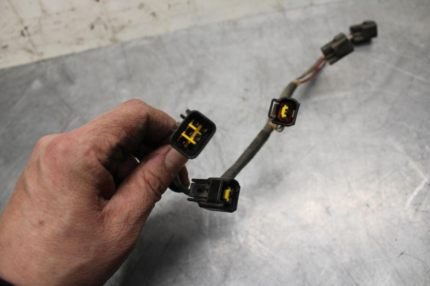 03-06 KAWASAKI Z1000 IGNITION COIL WIRING HARNESS WIRE LOOM BB487