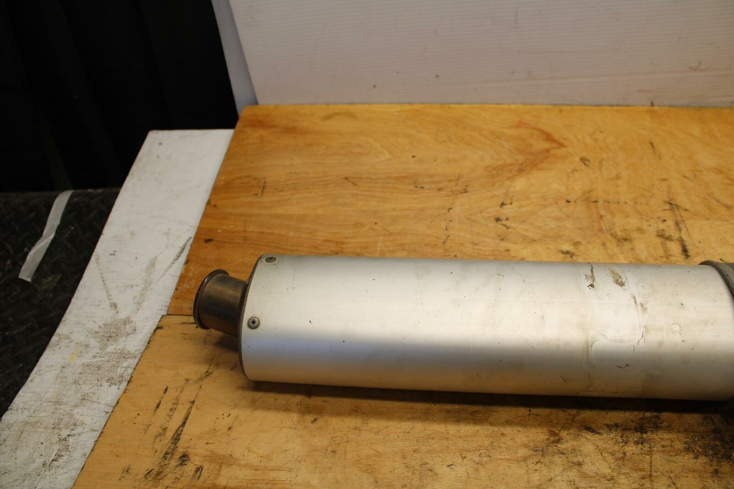 00-01 YAMAHA YZF R6 EXHAUST PIPE MUFFLER SLIP ON CAN SILENCER BB327