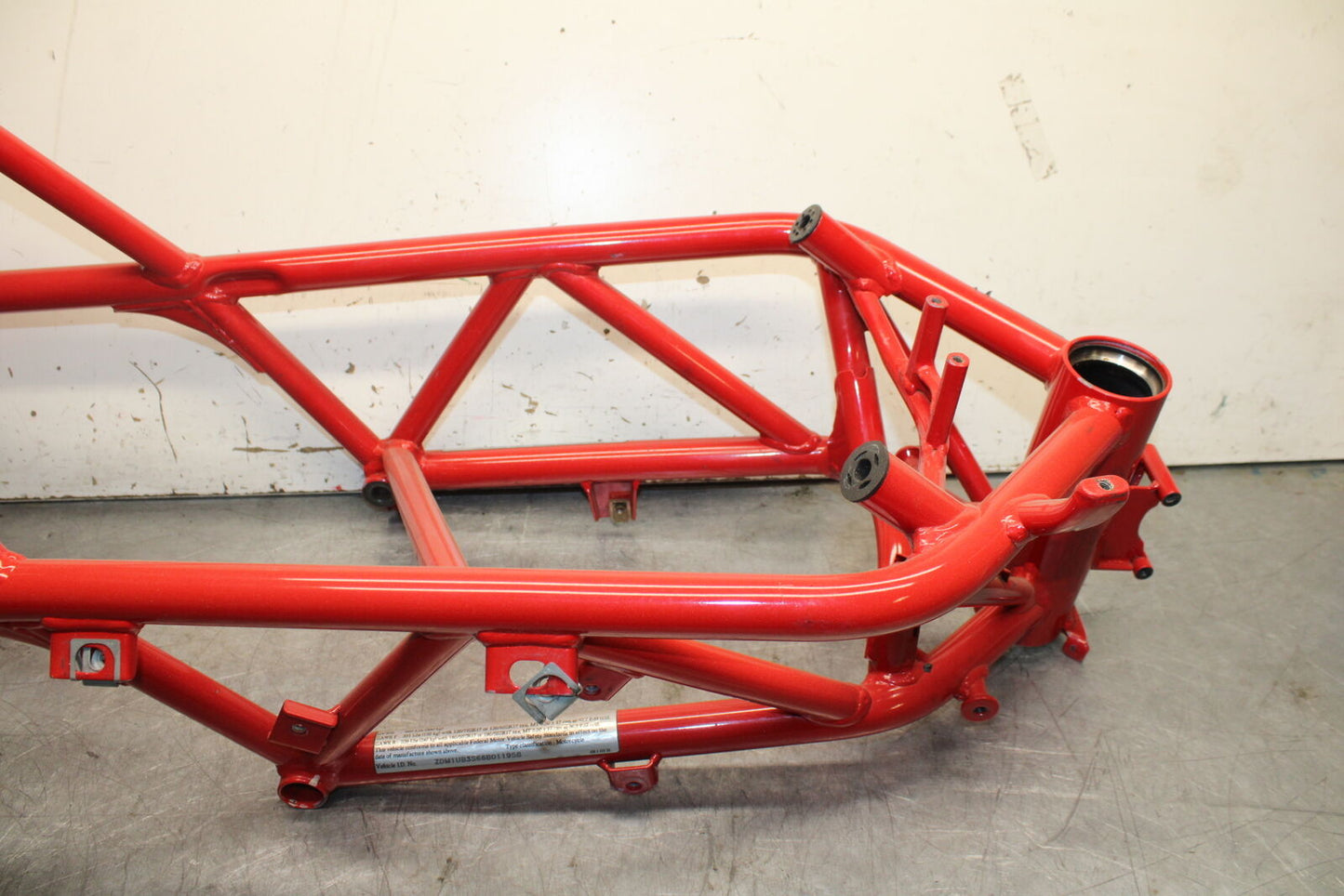 09-11 DUCATI STREETFIGHTER 1098 FRAME CHASSIS BB705