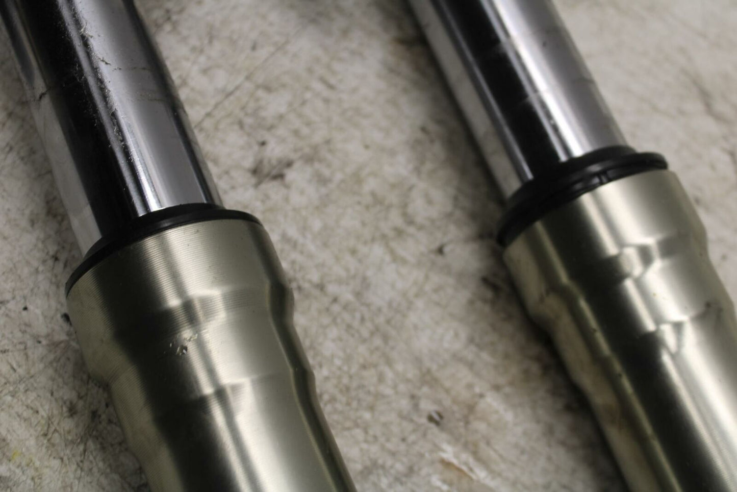 08-10 DUCATI 848 FRONT FORKS SHOCK SUSPENSION SET PAIR BB369
