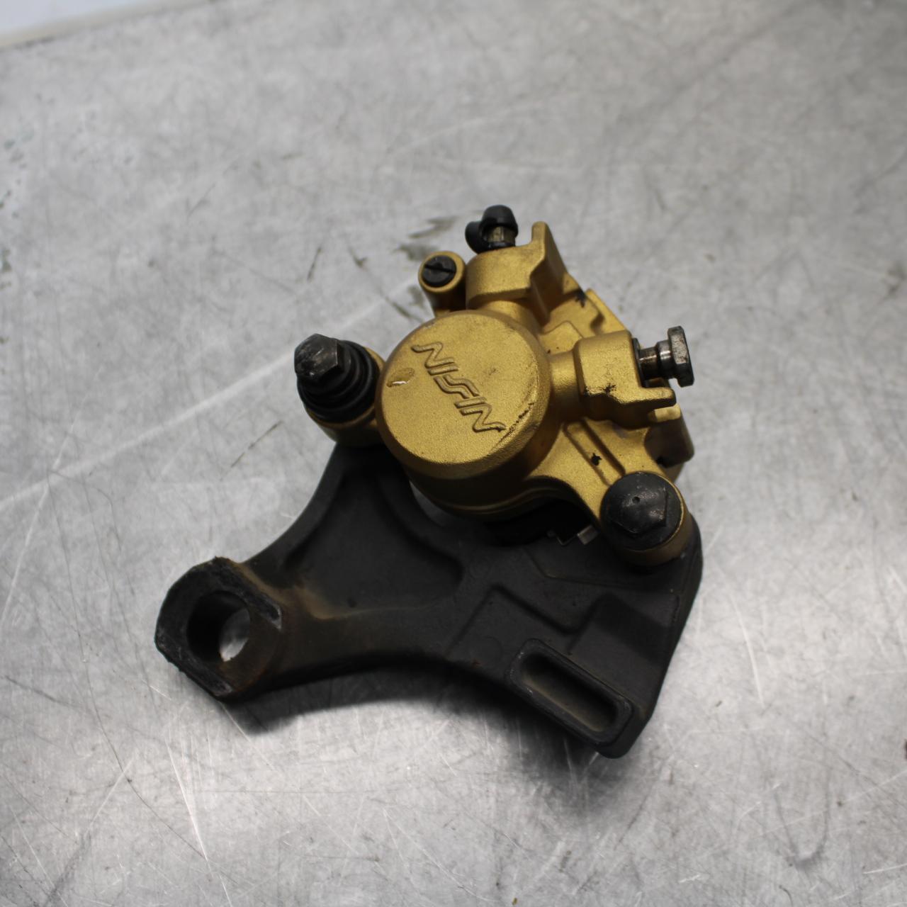 2006 Triumph Daytona 675 Triple REAR BACK BRAKE CALIPER W MOUNT BRACKET BB434