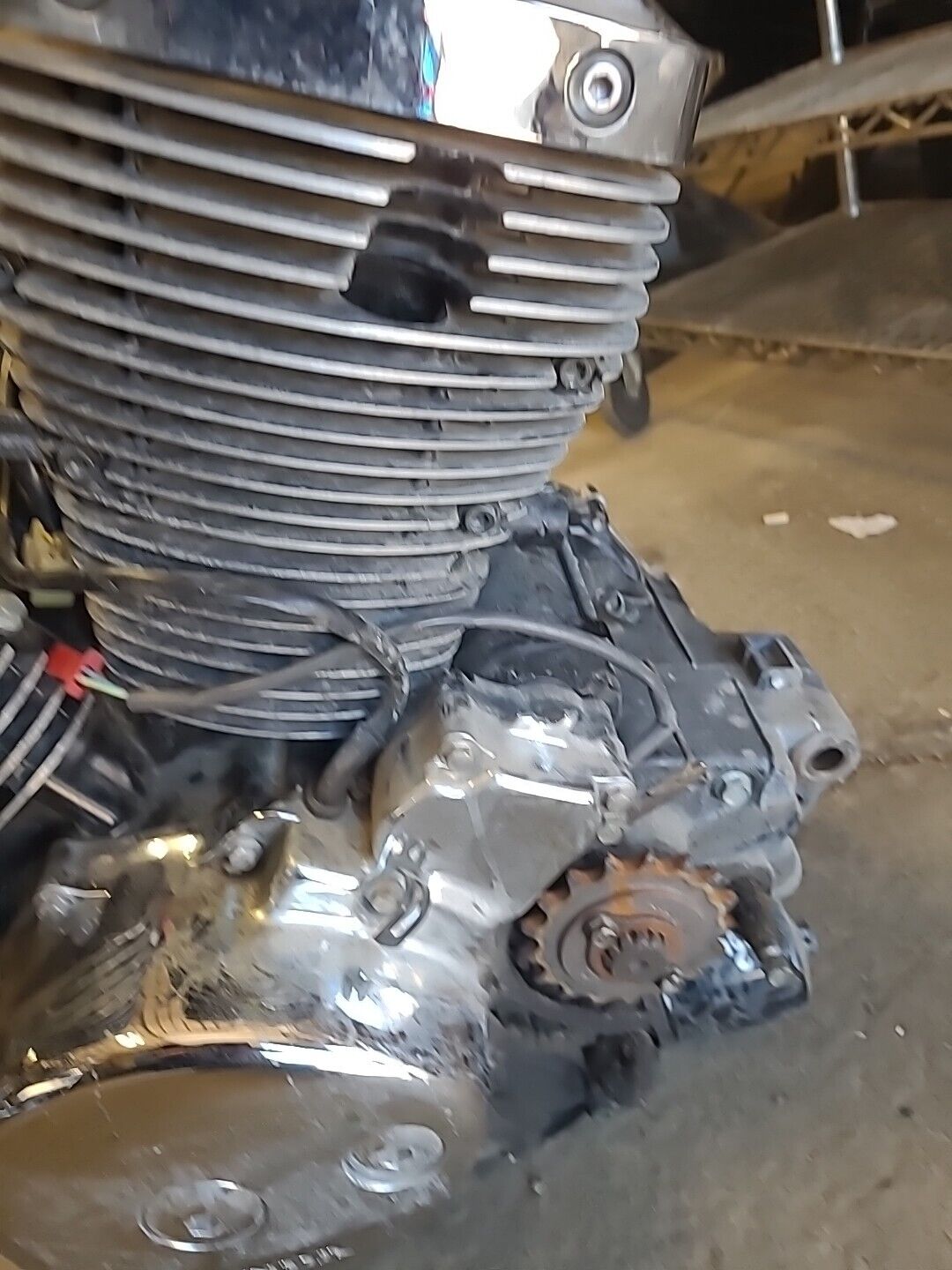 01-02 HONDA SHADOW SPIRIT 750 ENGINE MOTOR BB632