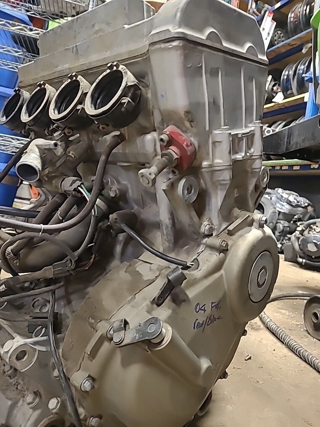 01-06 HONDA CBR600F4I ENGINE MOTOR BB644