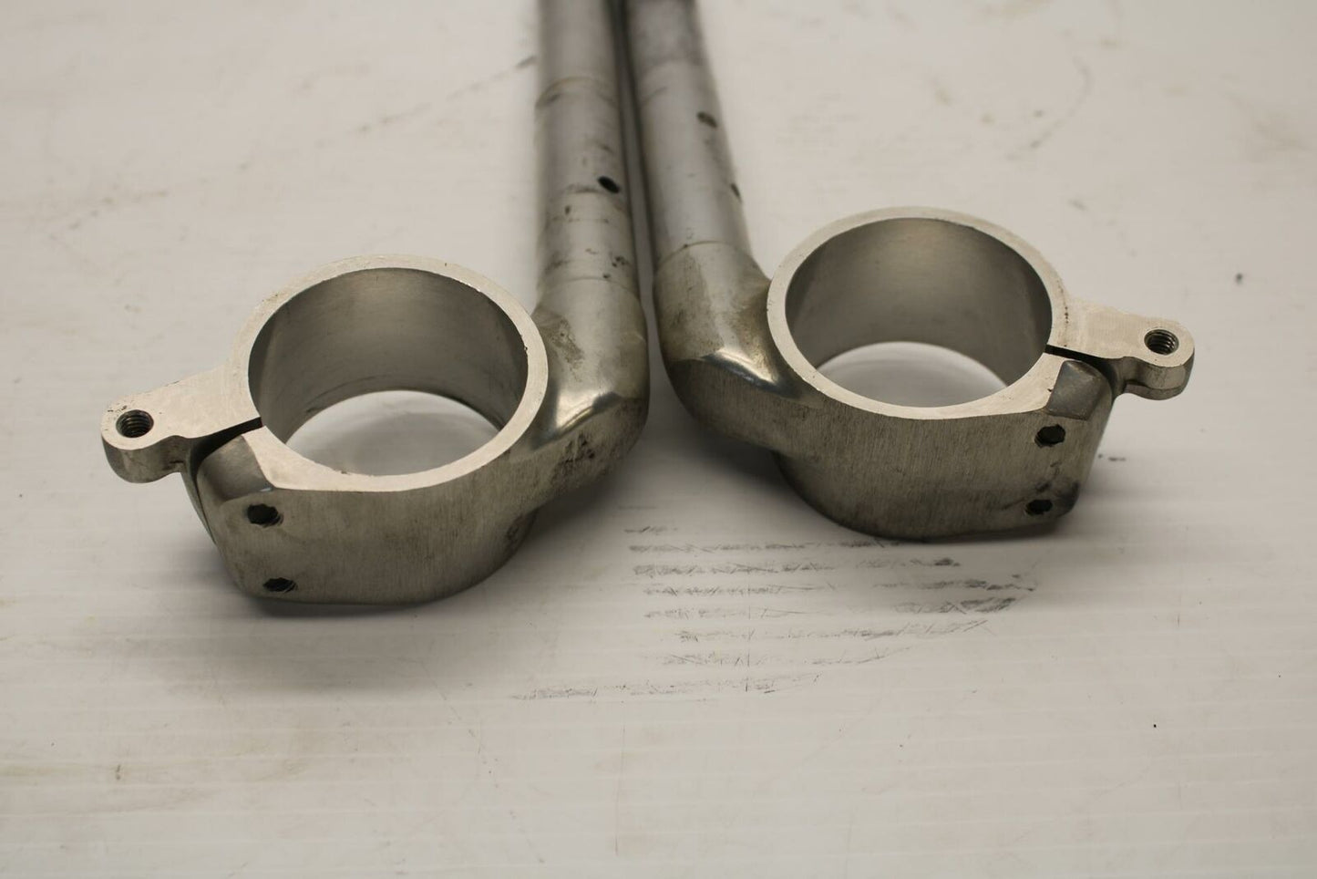 96 YAMAHA YZF750R LEFT RIGHT CLIP ON ONS HANDLEBARS PAIR SET BB237