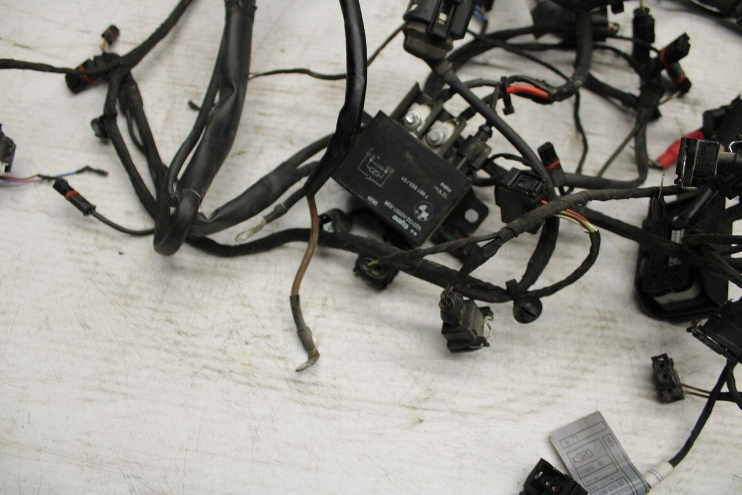 06-12 BMW F800ST MAIN ENGINE WIRING HARNESS MOTOR WIRE LOOM BB291