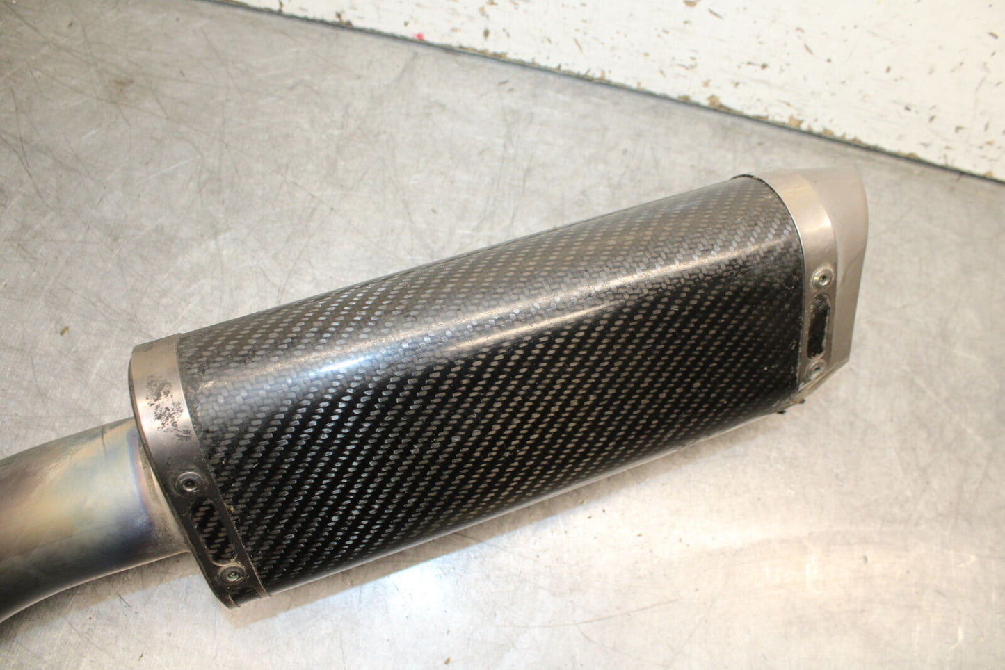 24-25 KAWASAKI NINJA ZX6R GRAVES EXHAUST PIPE MUFFLER SLIP ON CAN SILENCER BB726