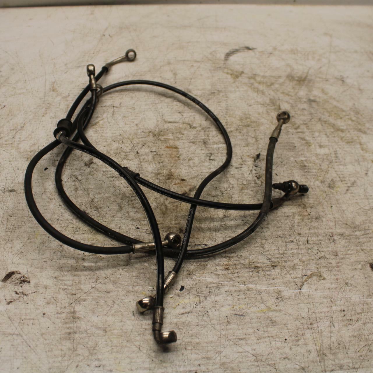 08-10 DUCATI 848 BRAKE HOSE FLUID LINE BB369