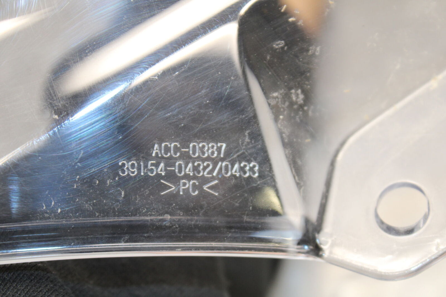 24 KAWASAKI NINJA 500 ABS WINDSHIELD WINDSCREEN BB730