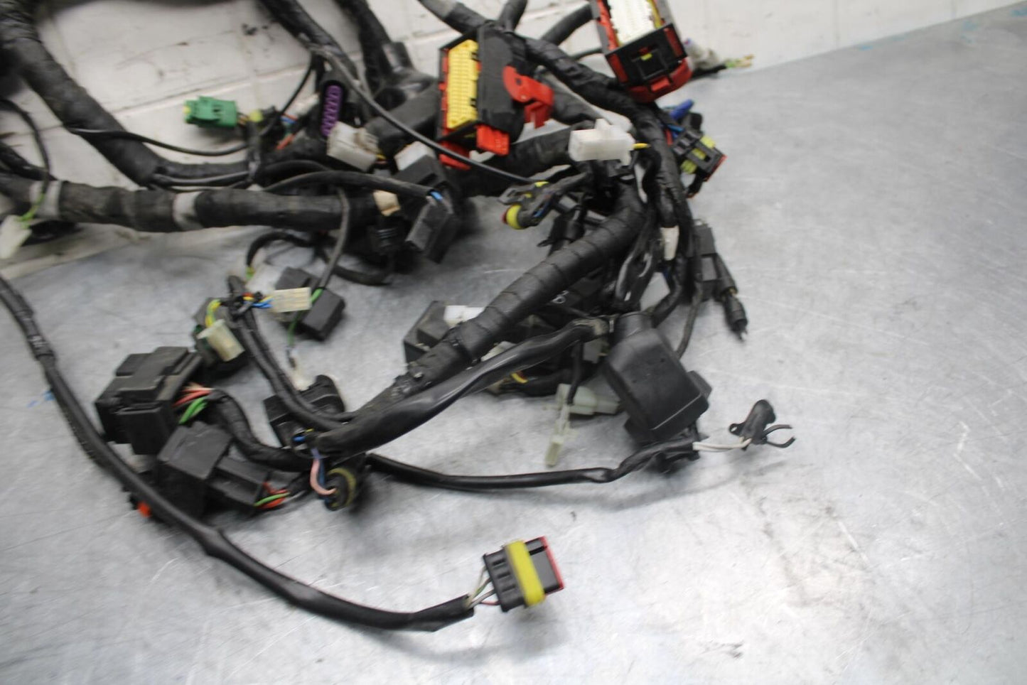 2009 Aprilia Shiver 750 SL750 MAIN ENGINE WIRING HARNESS MOTOR WIRE LOOM BB506