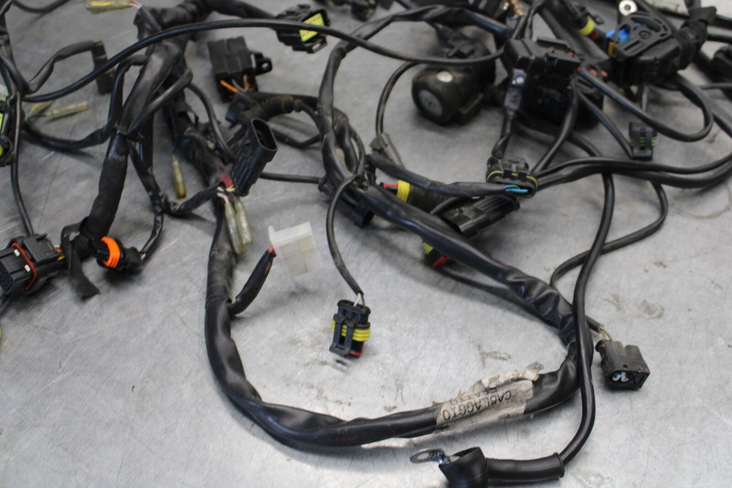 06-07 DUCATI MONSTER 695 MAIN ENGINE WIRING HARNESS MOTOR WIRE LOOM BB674