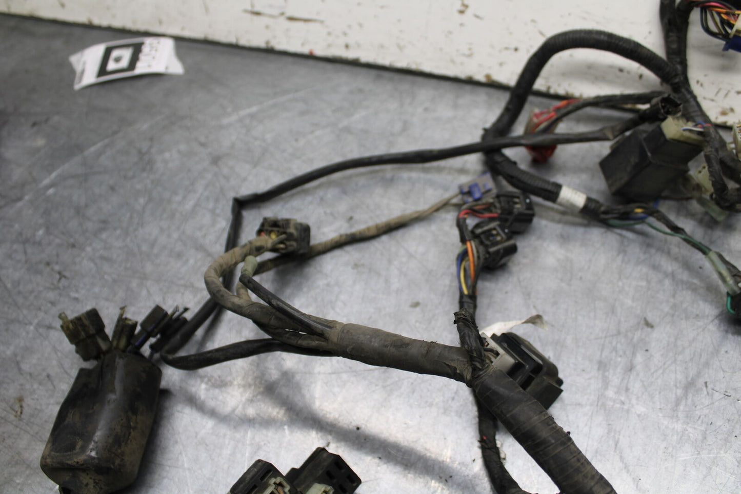 99-00 YAMAHA V STAR 1100 MAIN ENGINE WIRING HARNESS MOTOR WIRE LOOM BB711
