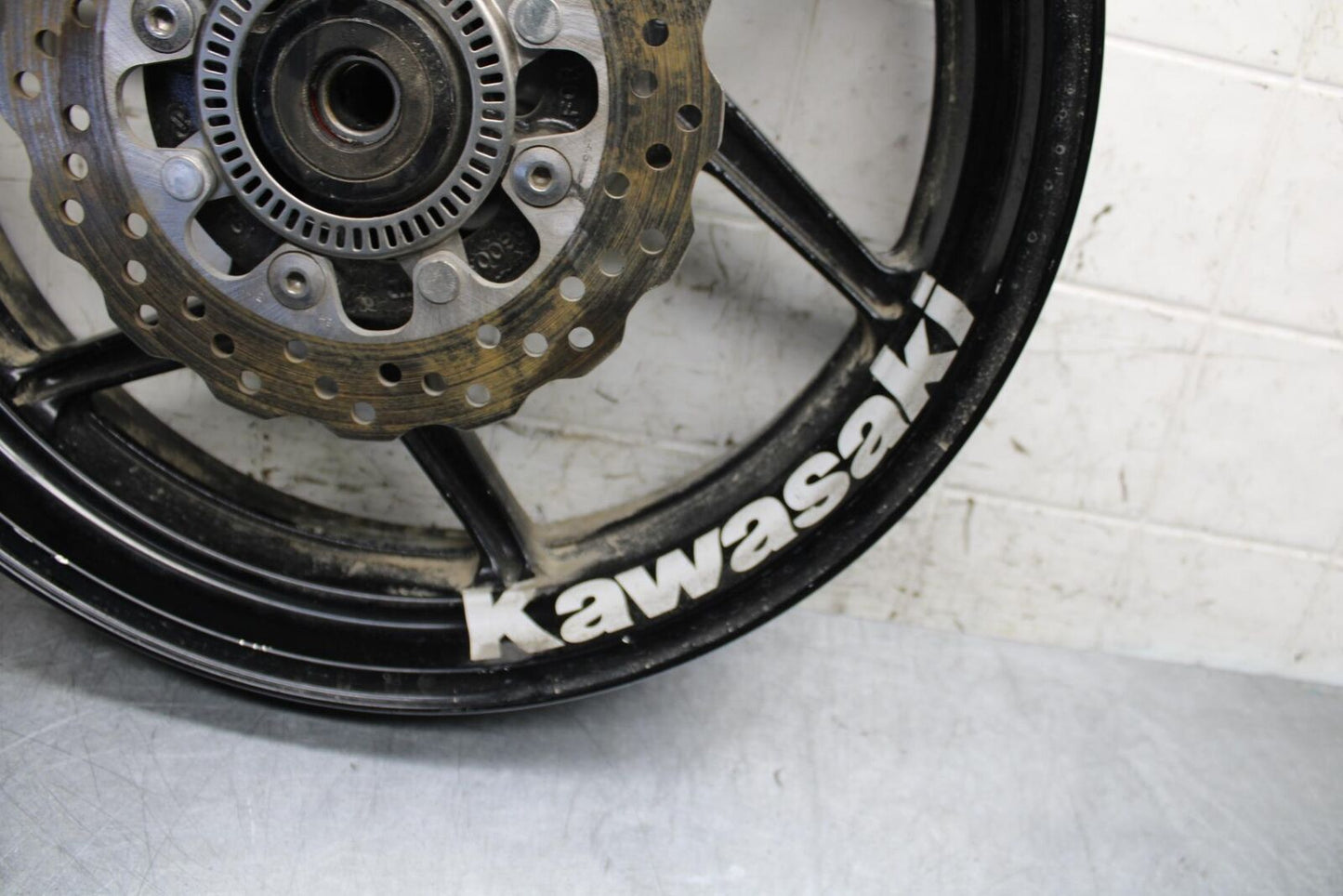 2014 Kawasaki Ninja 650 EX650E REAR WHEELAND ROTOR BACK BRAKE DISC BB569