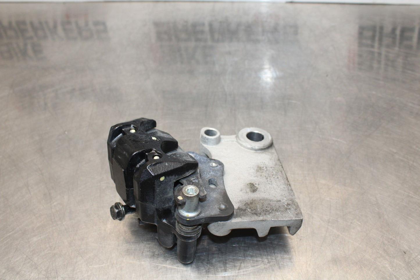 13-17 KAWASAKI NINJA 300 EX300 ABS REAR BACK BRAKE CALIPER W MOUNT BRACKET BB187