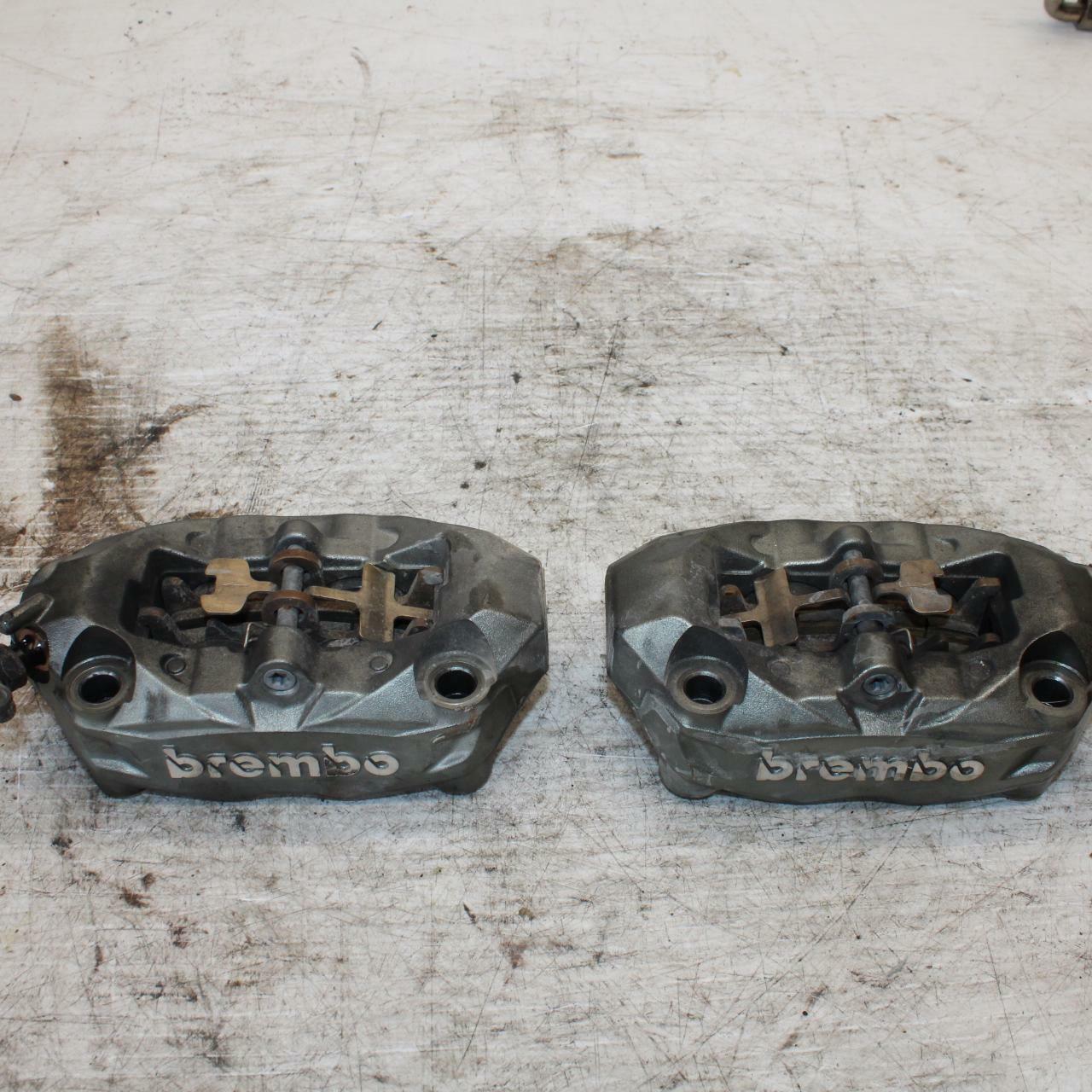 17-20 DUCATI MONSTER 797 BREMBO FRONT BRAKE CALIPER SET PAIR CALIPERS BB309