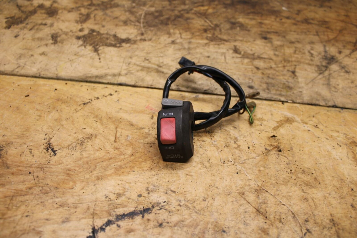 91-93 YAMAHA FZR1000 RIGHT CLIP ON HANDLE KILL OFF START SWITCH SWITCHES BB339