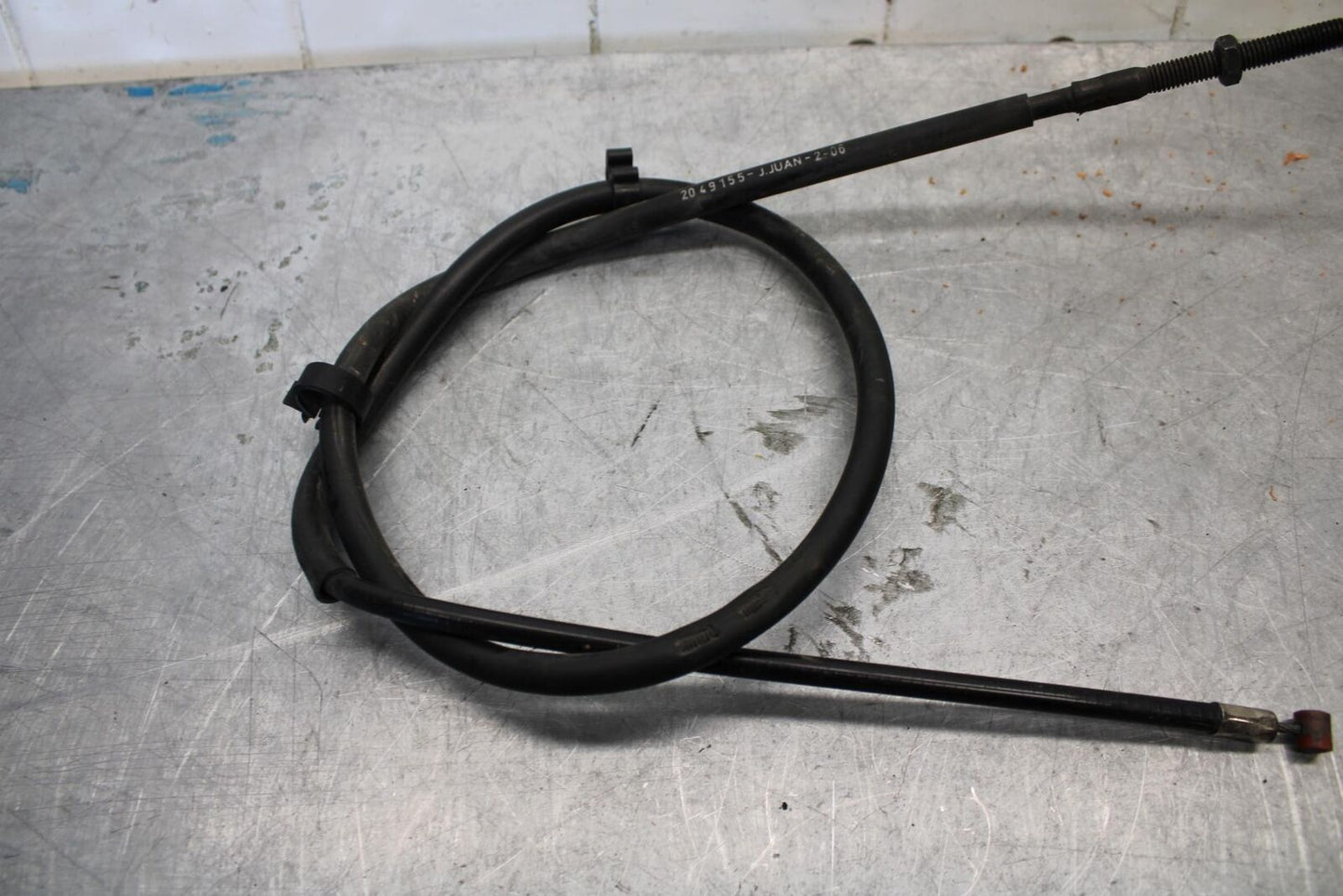 2006 Triumph Daytona 675 Triple CLUTCH CABLE LINE BB434