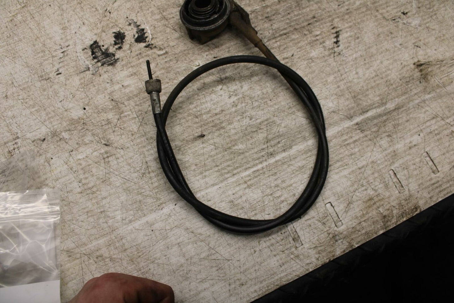 80-81 YAMAHA XS1100 SPECIAL SPEED DRIVE GEAR HUB with CABLE BB377
