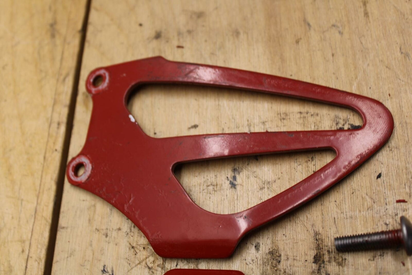 01-06 HONDA CBR600F4I SPRAY PAINTED LEFT RIGHT REARSET HEEL GUARDS COVERS BB314