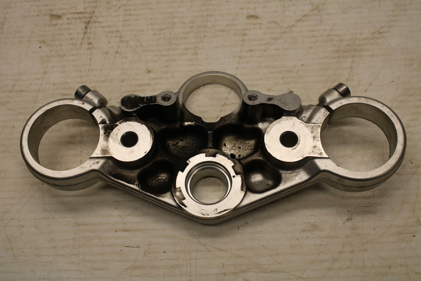 07-16 TRIUMPH STREET TRIPLE FORKS UPPER TRIPLE TREE CLAMP BB356