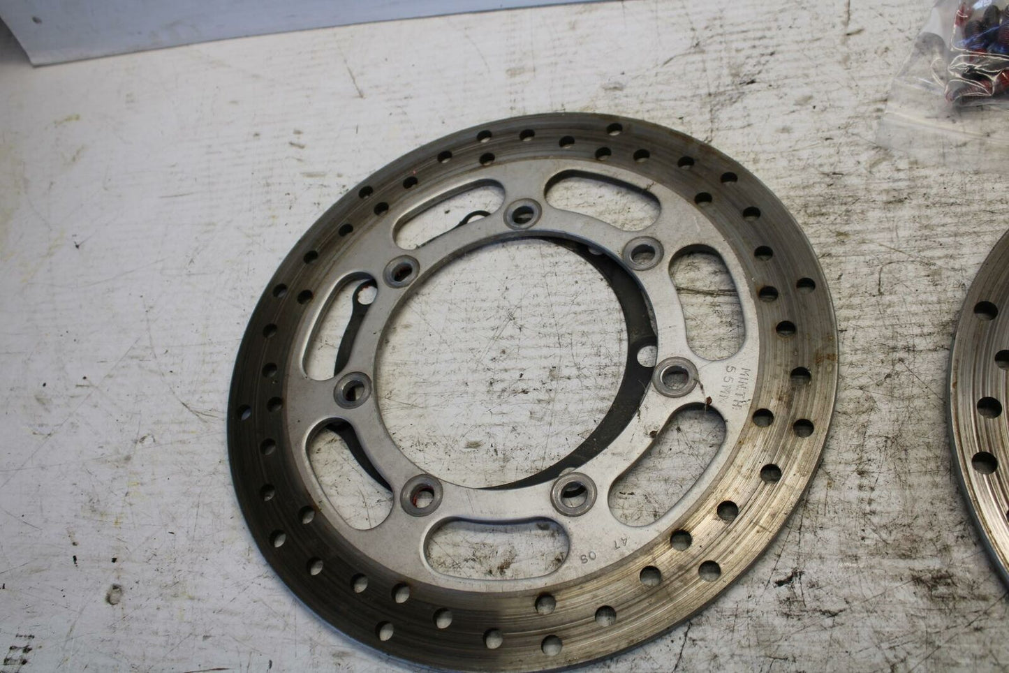 01 KAWASAKI VULCAN 1500 FRONT LEFT RIGHT BRAKE ROTORS DISCS BB301