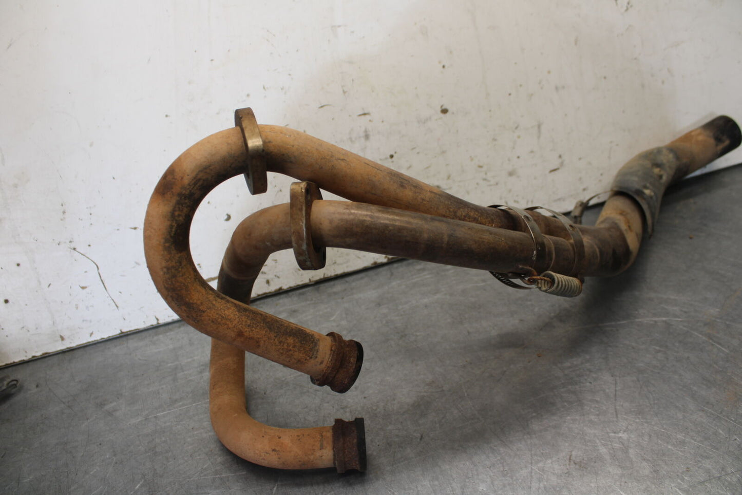 01-05 YAMAHA RAPTOR 660R EXHAUST HEADER PIPE 5LP-14621-00-00 BB695