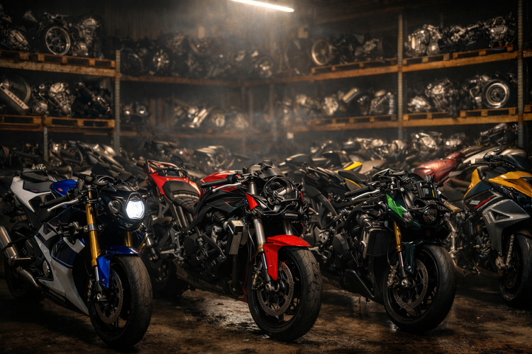 Buy Motorcycles Awaiting Dismantling