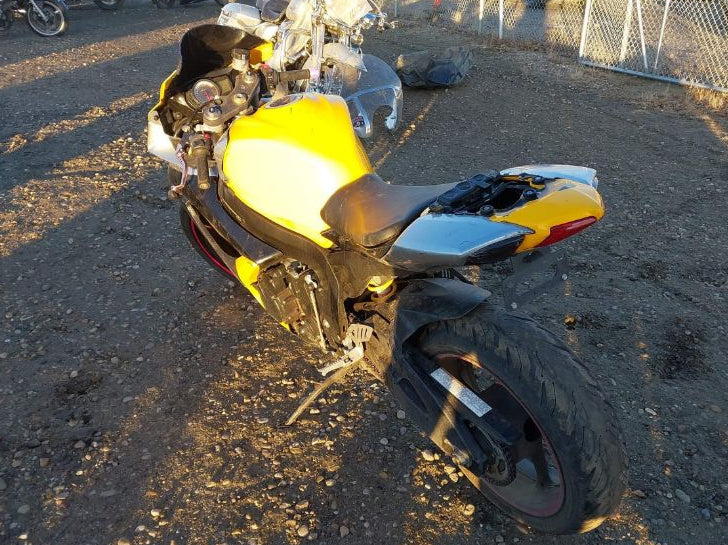 2008 SUZUKI GSX-R600 YELLOW