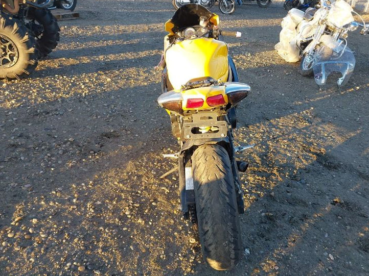 2008 SUZUKI GSX-R600 YELLOW