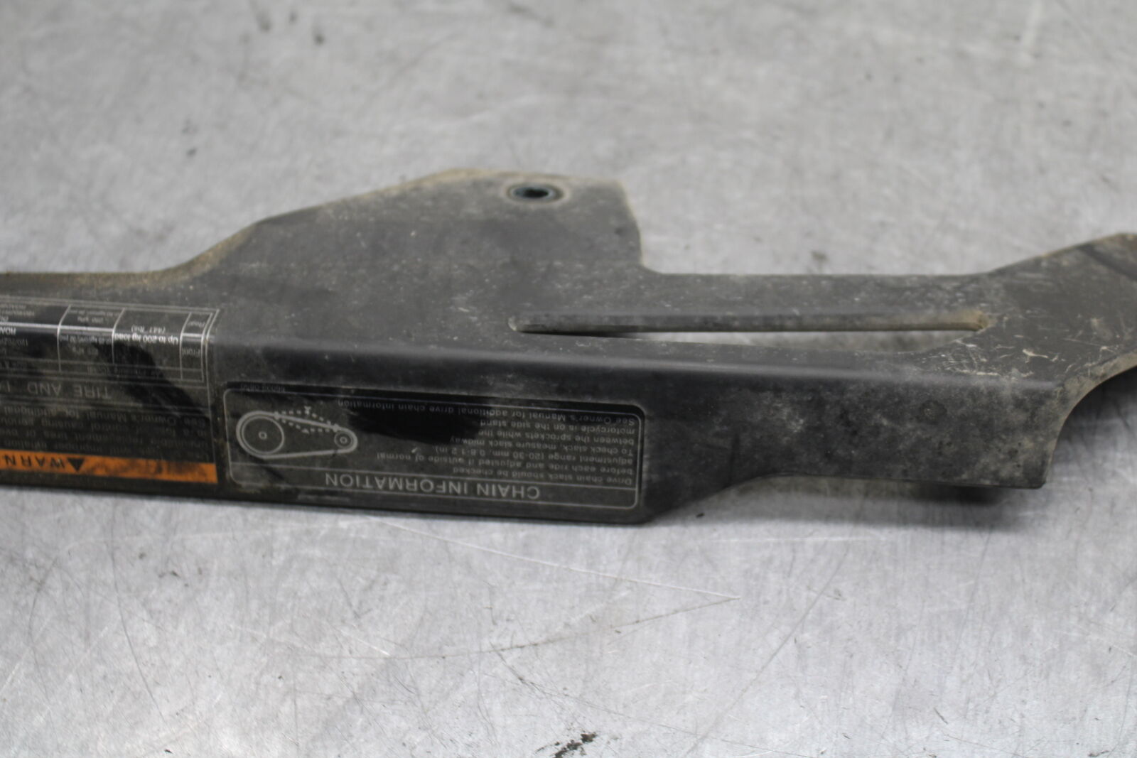 18-24 KAWASAKI NINJA 650 REAR BACK DRIVE CHAIN GUARD COVER SHIELD BB725