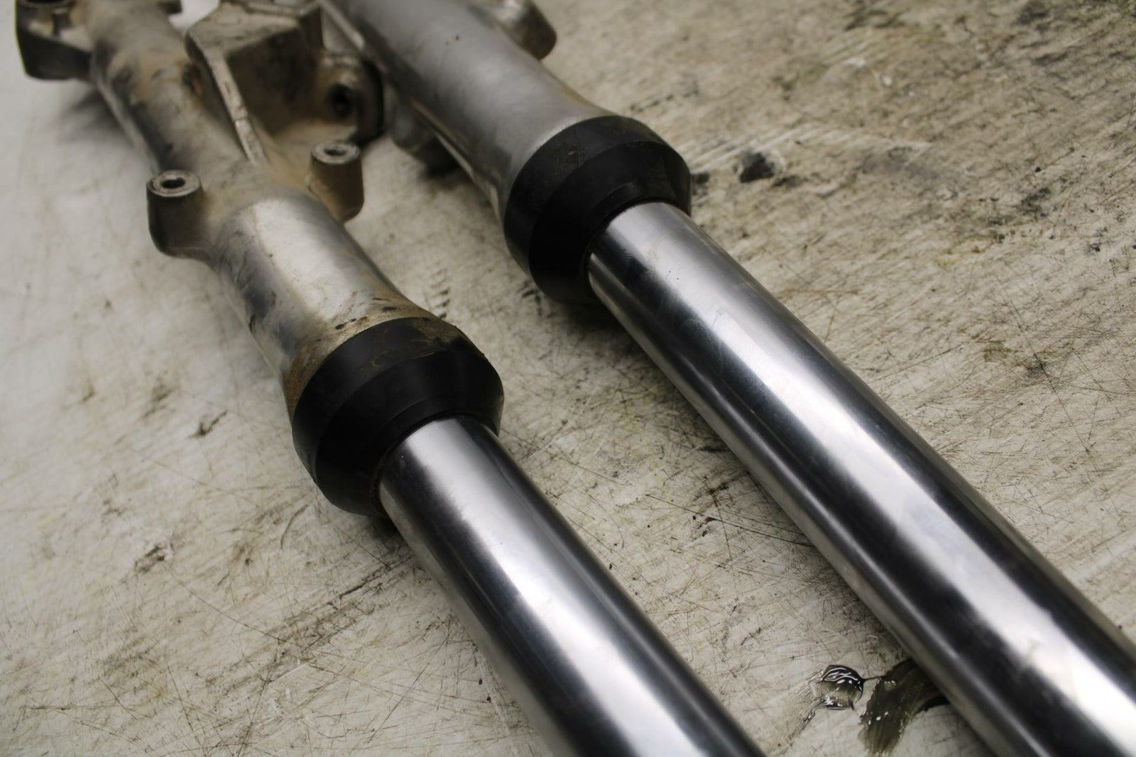 80-81 YAMAHA XS1100 SPECIAL FRONT FORKS SHOCK SUSPENSION SET PAIR BB377