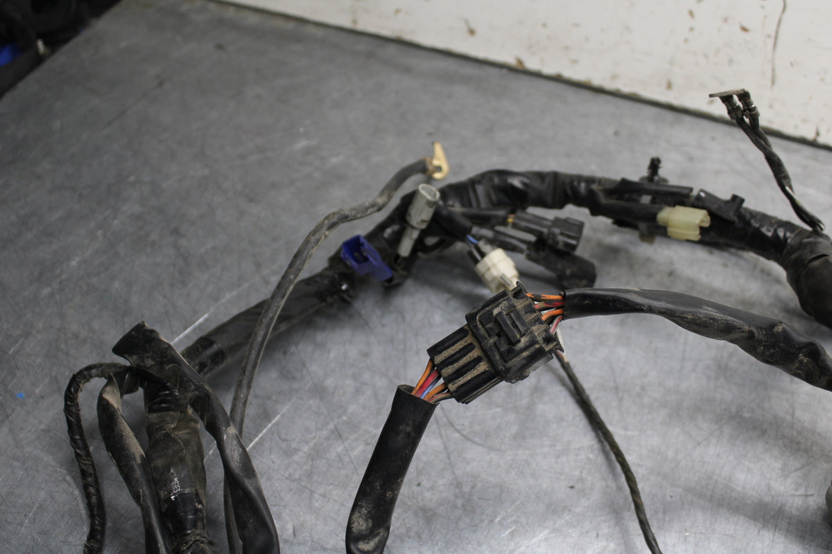 07-08 YAMAHA YZF R1 MAIN ENGINE WIRING HARNESS MOTOR WIRE LOOM BB724