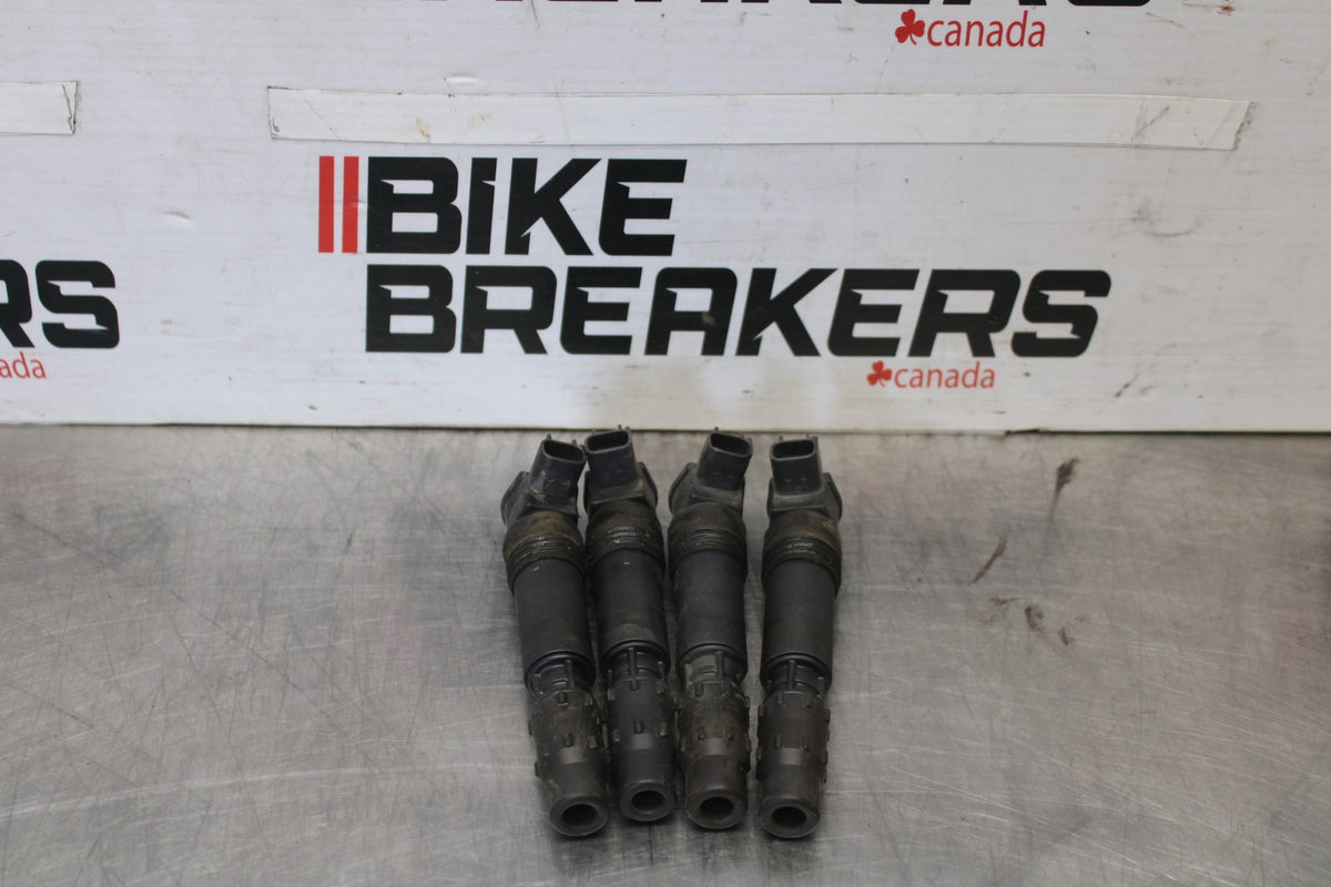 00-01 HONDA CBR929RR IGNITION COILS COIL SPARK PLUG CAPS BB925