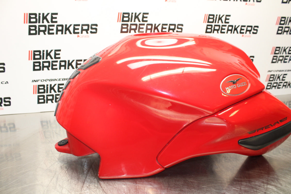 08 MOTO GUZZI BREVA 750 GAS TANK FUEL CELL PETROL RESERVOIR BB154