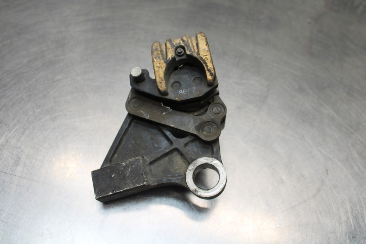 07-08 KAWASAKI NINJA ZX6R REAR BACK BRAKE CALIPER W MOUNT BRACKET BB855