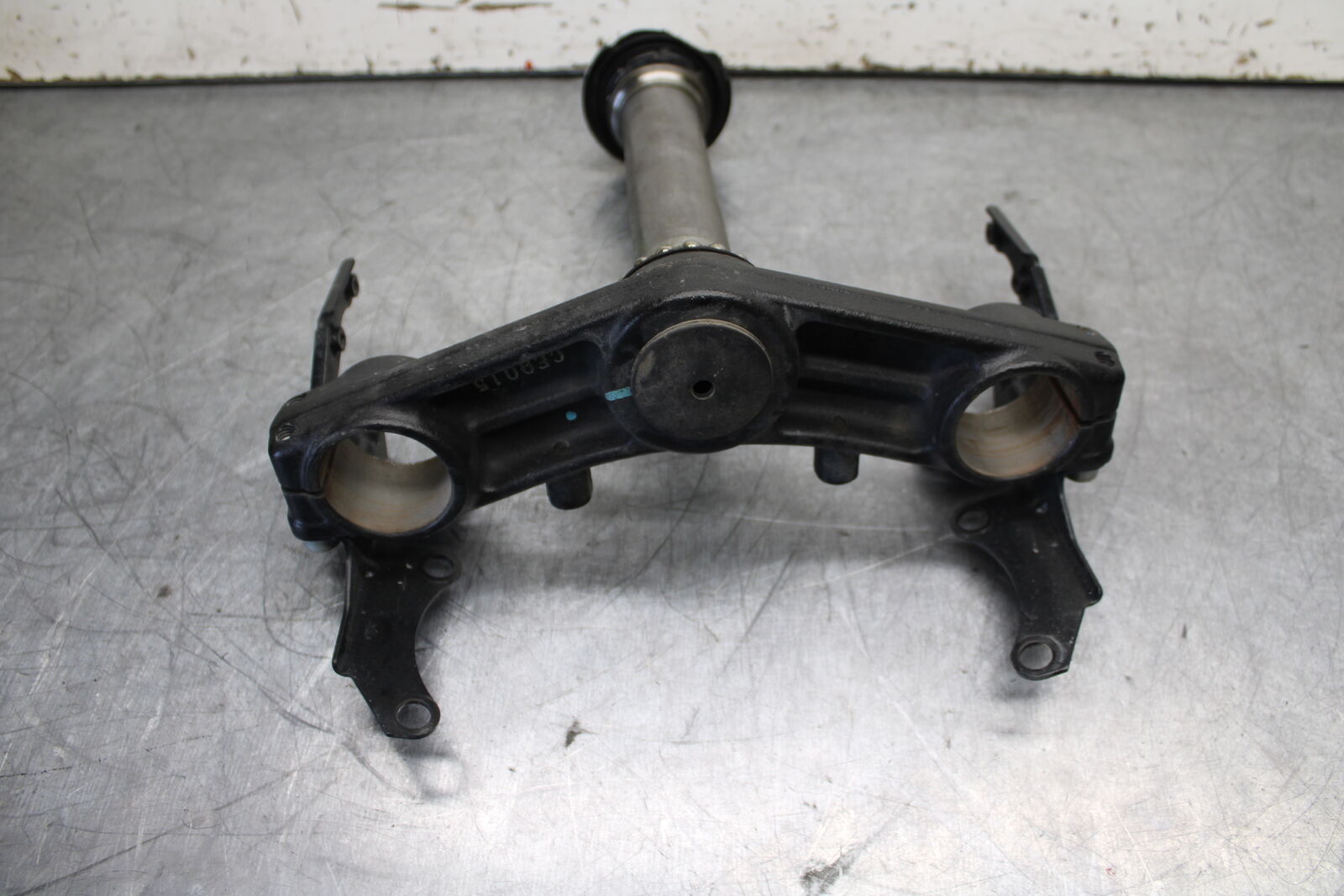 12-17 KAWASAKI ER-6N Z650 FRONT FORKS CLAMP LOWER TRIPLE TREE STEM BB709