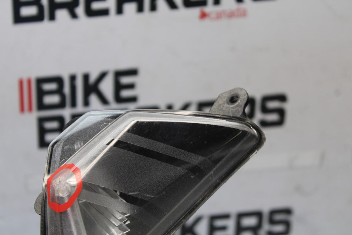 23 KAWASAKI NINJA 650 EX650 FRONT LEFT RIGHT TURN SIGNALS LIGHT INDICATORS BB920