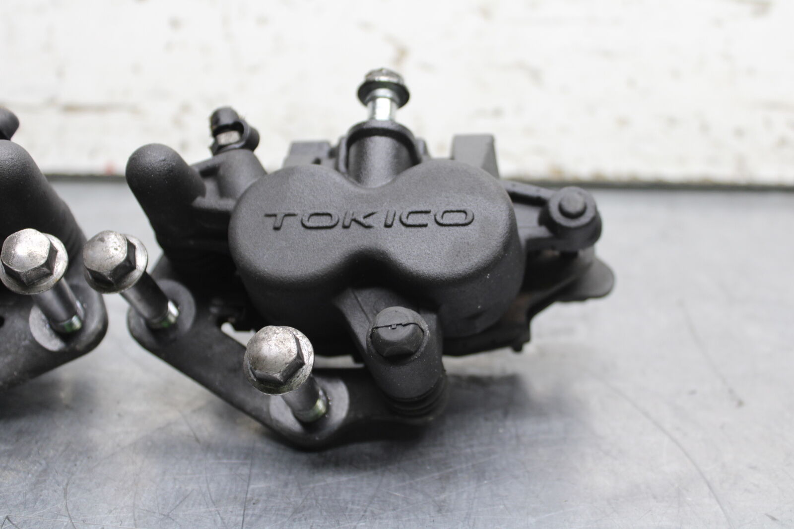 14-15 KAWASAKI NINJA 650 EX650F ABS RIGHT LEFT FRONT BRAKE CALIPER PAIR BB741 