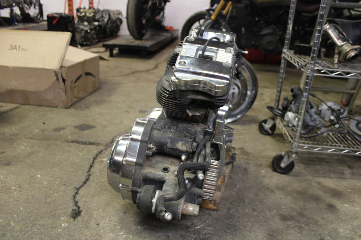09 HARLEY-DAVIDSON SPORTSTER 1200 CUSTOM XL1200C ENGINE MOTOR BB776
