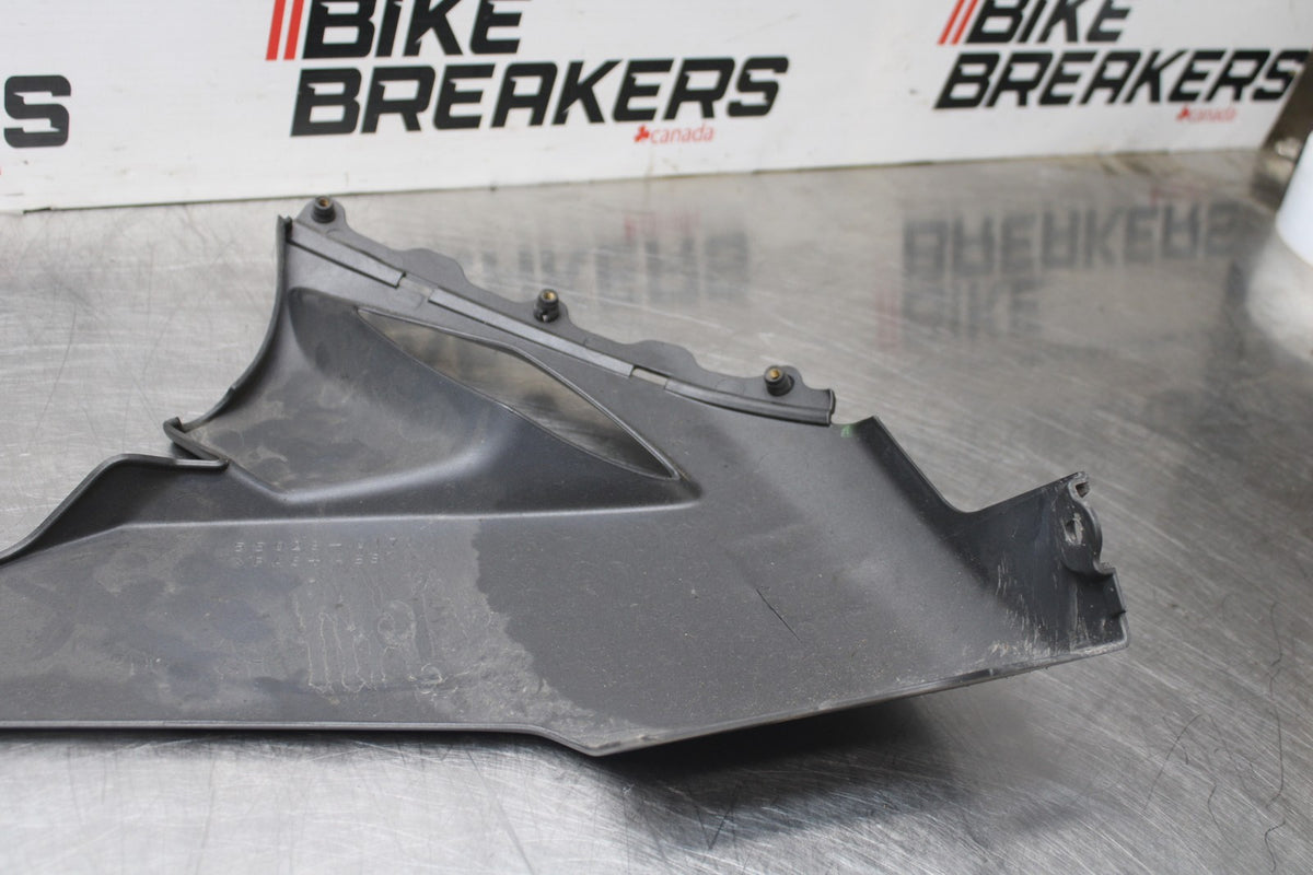 08 KAWASAKI NINJA ZX10R LEFT LOWER BOTTOM BELLY SIDE FAIRING COWL BB902