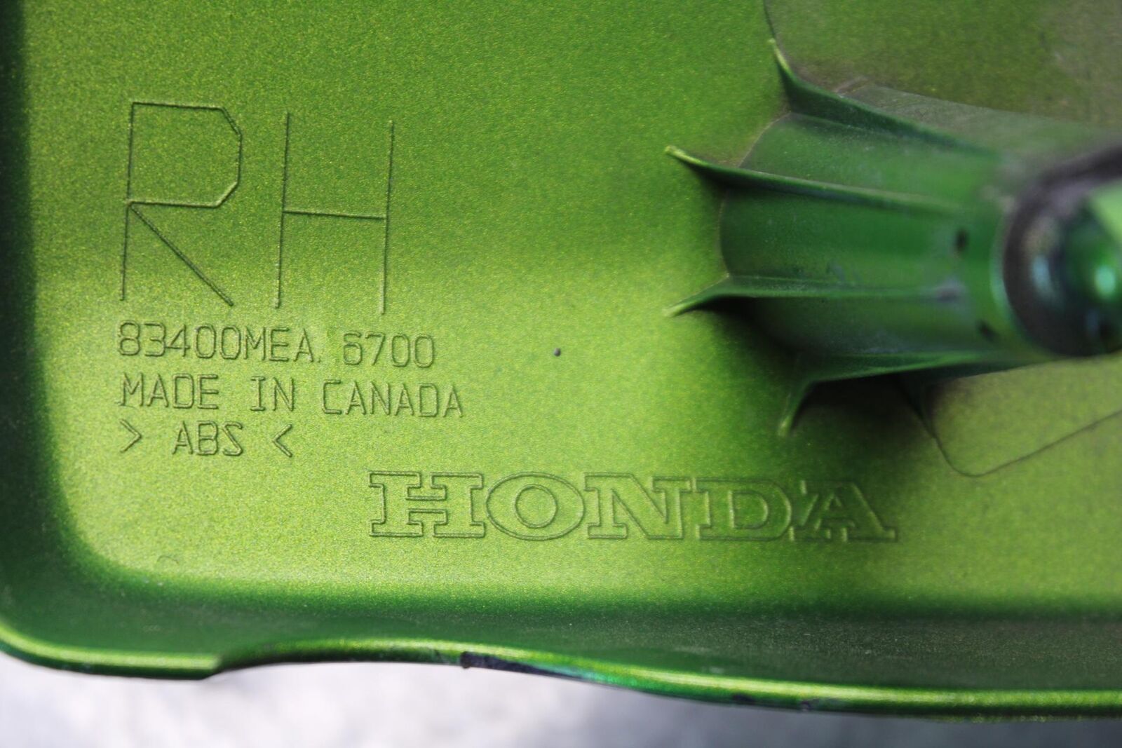 03-08 HONDA VTX1300C LEFT RIGHT PAIR SIDE COVER PANEL COWL FAIRING BB636