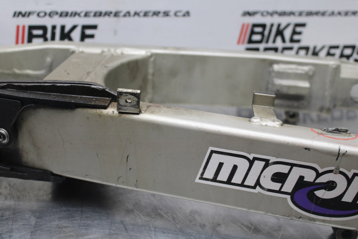 98 KAWASAKI NINJA ZX6 REAR SWINGARM BACK SUSPENSION SWING ARM BB870