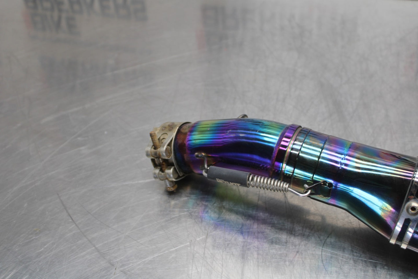 18-23 KAWASAKI NINJA 400 EX400 ABS AFTERMARKET EXHAUST PIPE MUFFLER SLIPON BB177