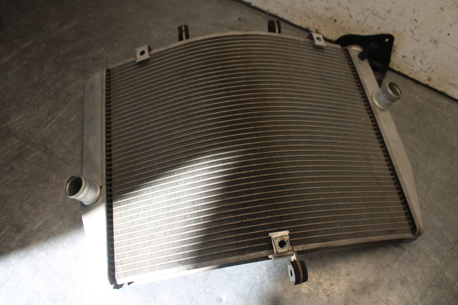 09-12 KAWASAKI NINJA ZX6R ENGINE RADIATOR MOTOR COOLER COOLING RADIATER BB698