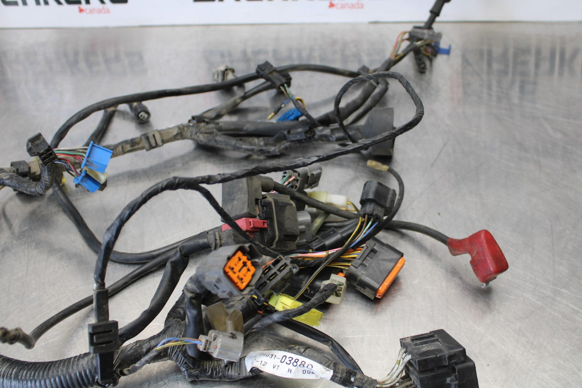 08 KAWASAKI VULCAN 900 MAIN ENGINE WIRING HARNESS MOTOR WIRE LOOM BB184