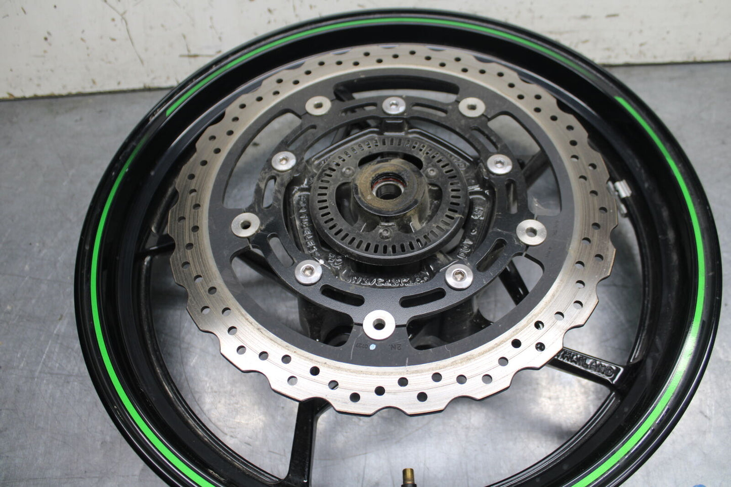 18-23 KAWASAKI NINJA 400 EX400 ABS FRONT WHEEL FRONT RIM BB747