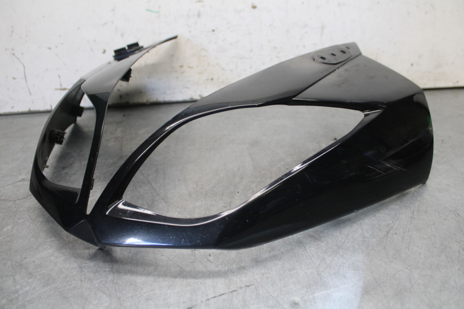 09-12 KAWASAKI NINJA ZX6R FRONT UPPER NOSE FAIRING SHROUD 55028-0251-H8  BB698