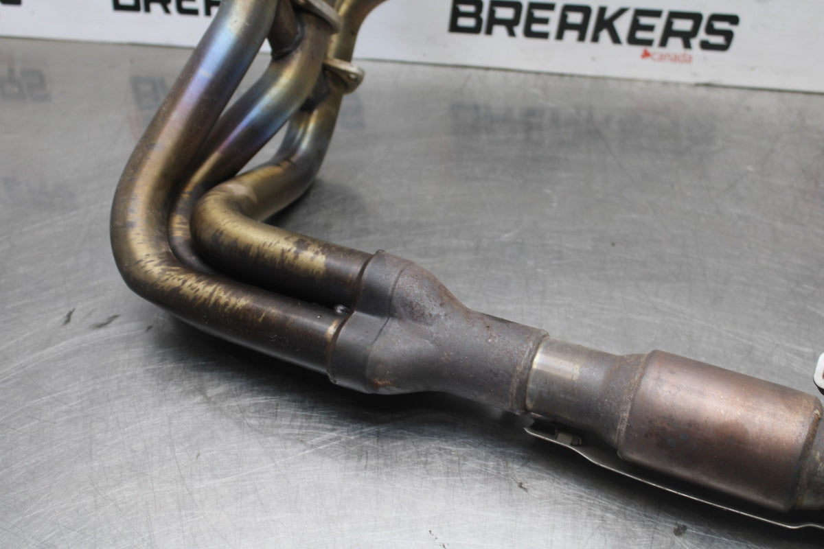 12 TRIUMPH STREET TRIPLE R EXHAUST HEADER PIPES MANIFOLD BB914